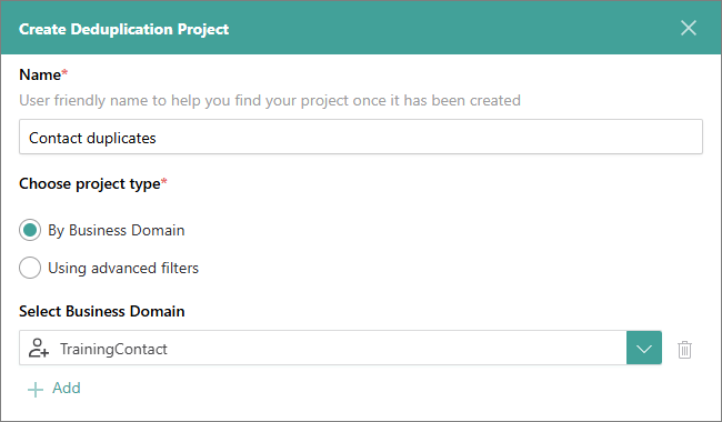 create-dedup-project.png