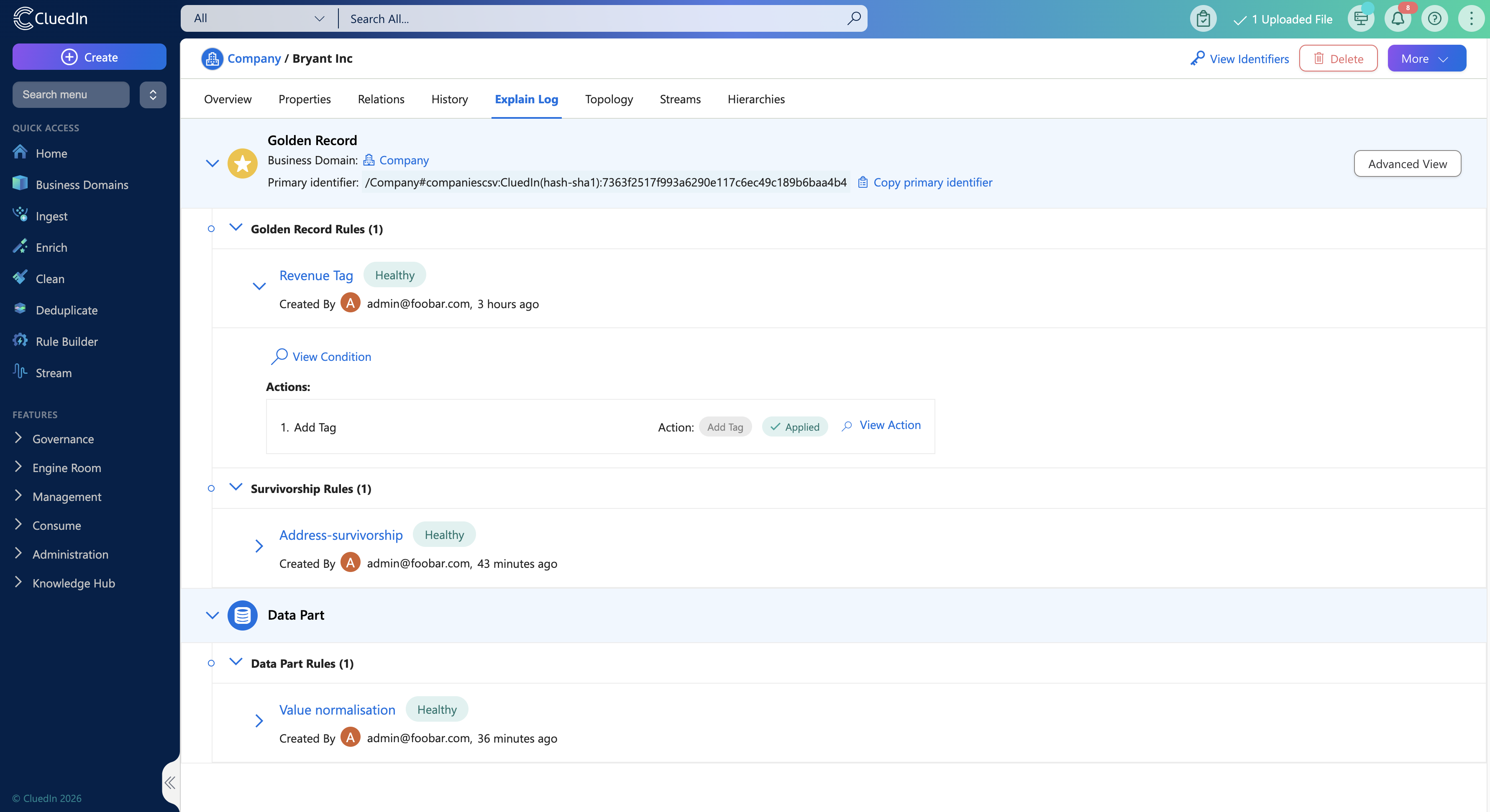 Release 2026.01 | CluedIn Documentation